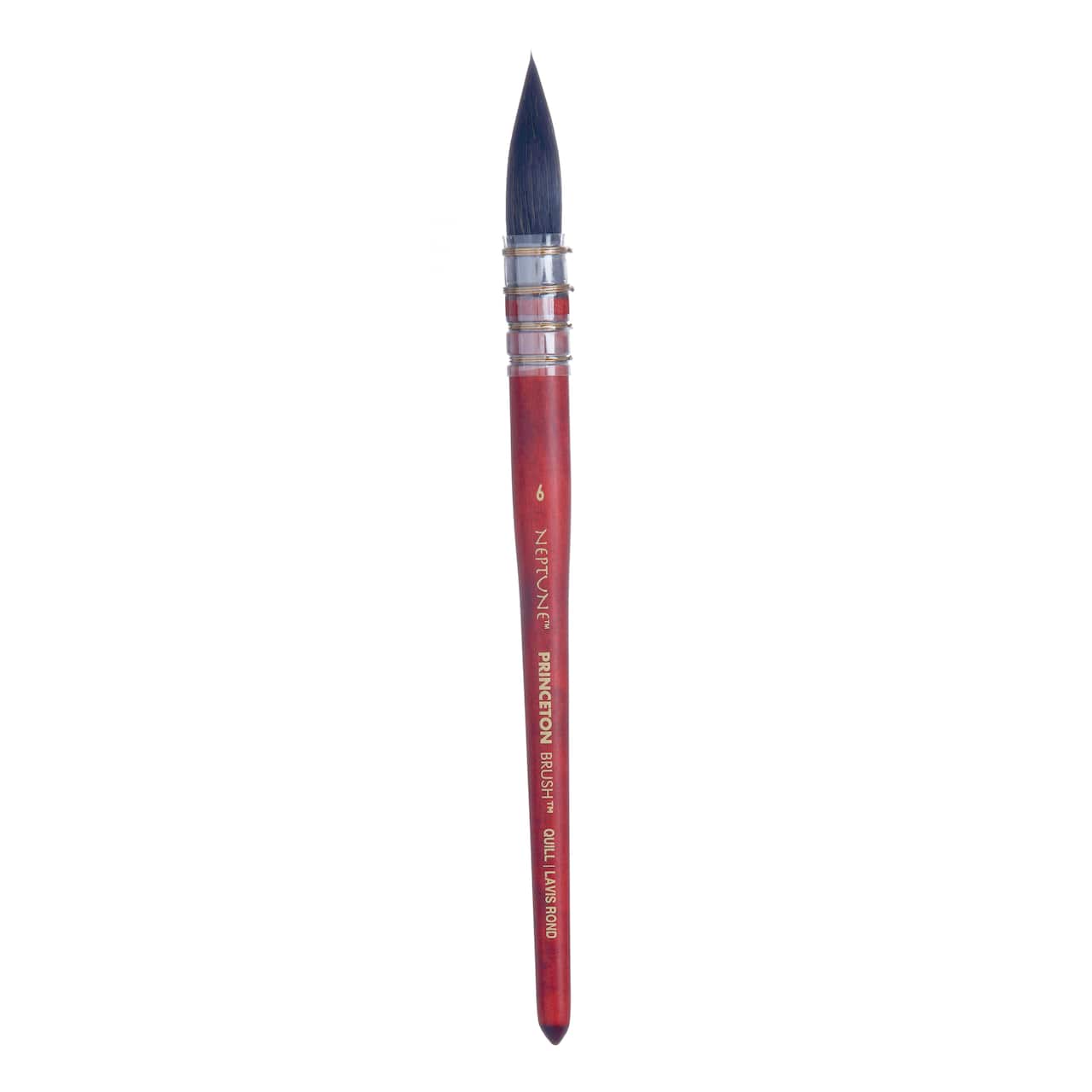 Princeton™ Neptune™ Synthetic Squirrel Quill Watercolor Brush, Size 6